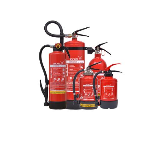 Extintor Portátil Jockel de 6L, Solución Acuosa para Fuego de Cocina, ABF