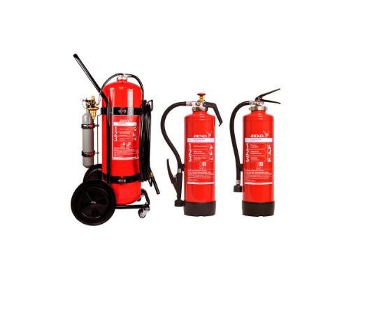 Extintor Portátil Jockel de 6L para Fuegos de Baterías de Litio, AB