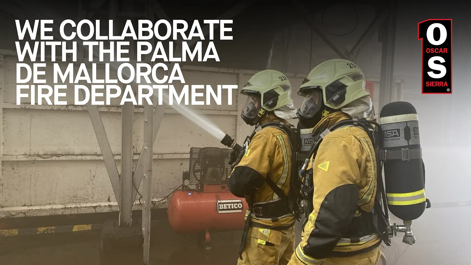 OscarSierra collaborates with the Palma de Mallorca Fire Department